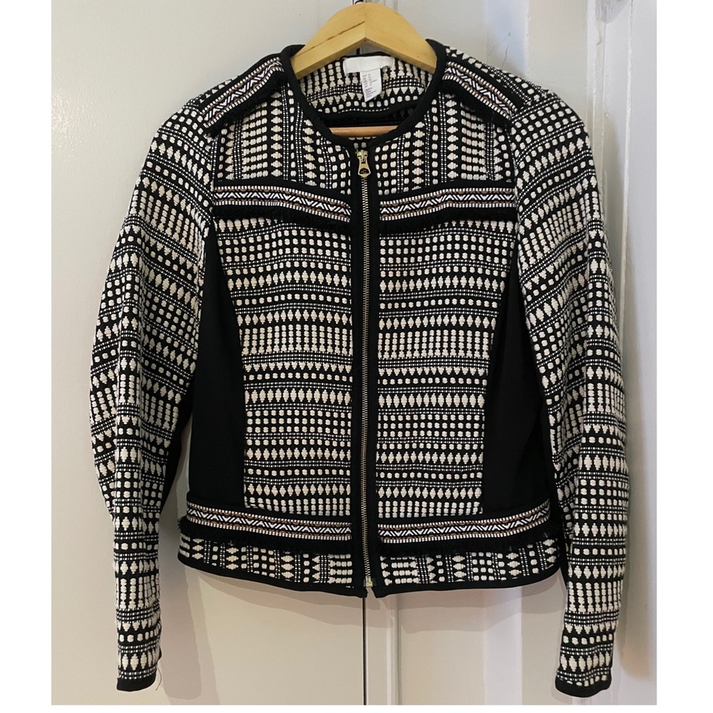 Black and White Blazer